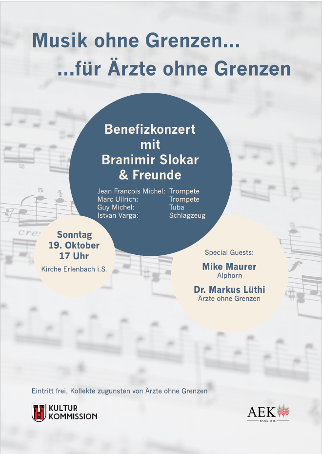 Flyer Konzert Branimir Slokar