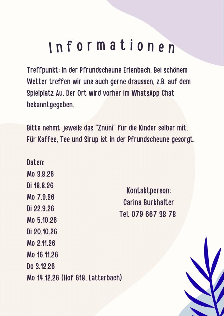 Chrabbelgruppe Simmefröschli